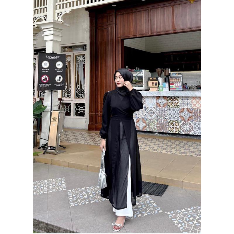 𝗧𝗘𝗥𝗠𝗨𝗥𝗔𝗛 ❗❗ Outer Alina Fashion Korean | Cardigan Outer Ceruty Premium Trendy | Ootd Kondangan | Cardigan Lebaran 2024 | Bisa COD 1