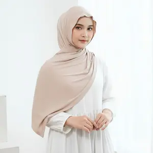 EL Lucky - Pashmina Kaos Rayon Basic Premium Bahan Adem Jatuh Ringan Meleyot