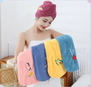 Radeva Gallery - Handuk Keramas Kepala Bahan lembut menyerap air Pengering Rambut Hair handuk Kepala lembut