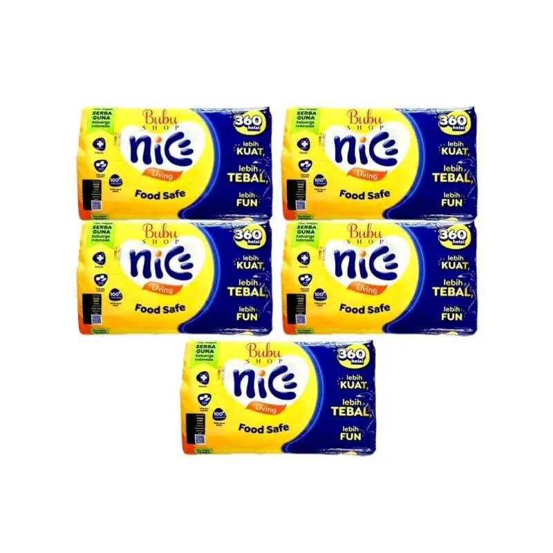Facial Tissue NICE 360 sheet 2 ply/Tisu isi 360 helai kemasan baru