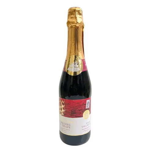 [NON ALKOHOL] Star Village Soda Anggur Merah 750ML / Jus Bersoda