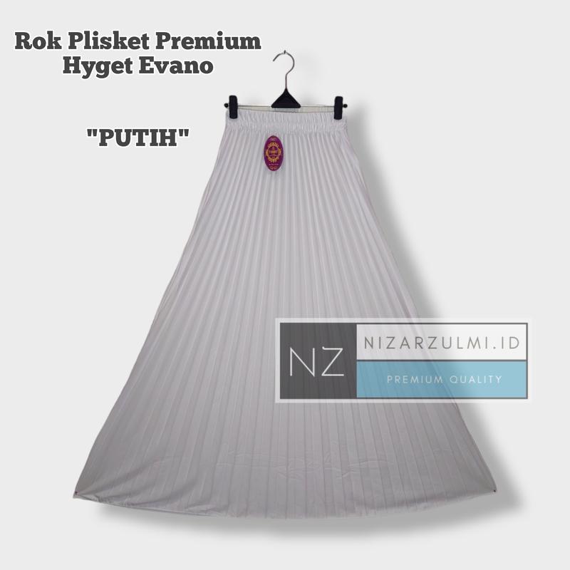 ROK PLISKET PREMIUM BAHAN EVANO TEBAL Fit Muslim Rempel Wanita Panjang Bawahan 2