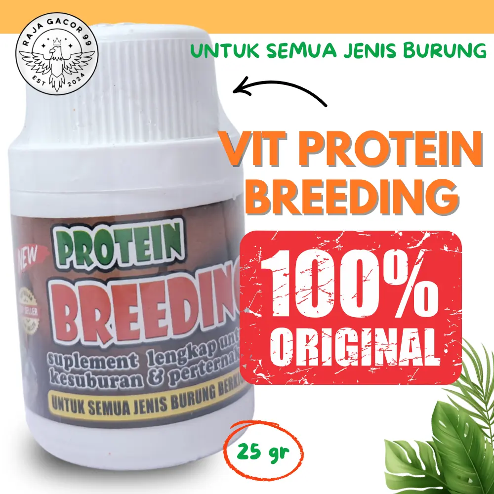 VIT PROTEIN BREEDING Suplement Burung yang lengkap untuk Kesuburan dan peternakan
