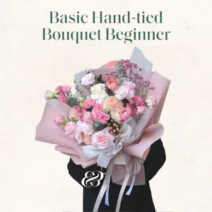 Book Cara Merangkai Bunga Tangan Beginner | Book Cara Merangkai Handbouquet
