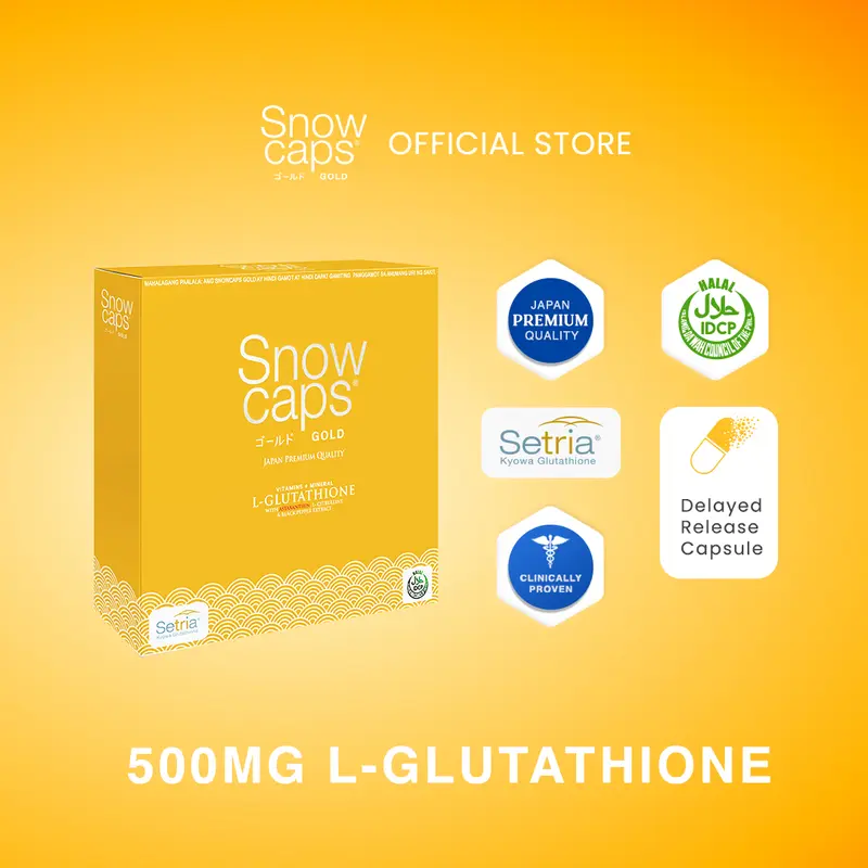 snow caps glutathione SnowCaps Gold 500mg L-Glutathione (10 capsules) snow caps glutathione SnowCaps Gold 500mg L-Glutathione (10 capsules)
