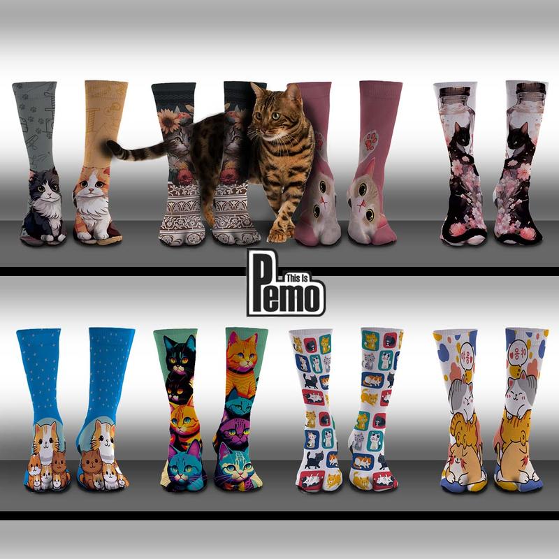 THIS IS PEMO - Kaos Kaki Jempol FullPrint Dewasa #002 1