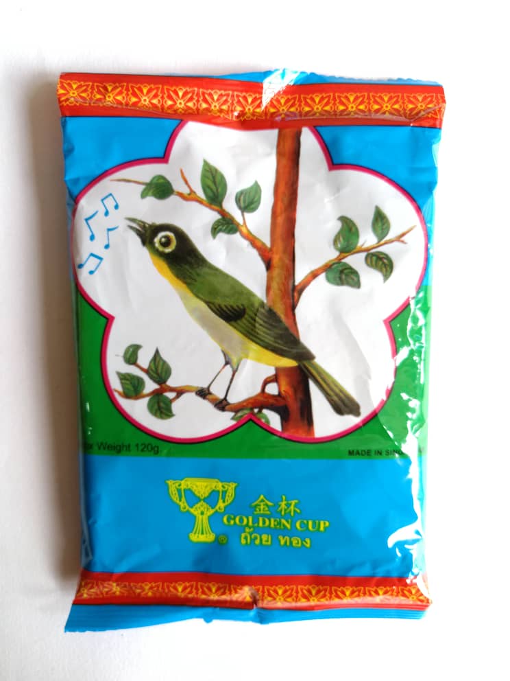 Golden Cup White Eye Bird Food Feed 120gram Makanan Burung Kacamata Mata Putih