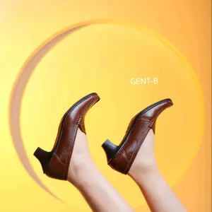 sepatu pantofel cewek pantofel wanita untuk kerja sepatu pantofel  sepatu kulit asli wanita sepatu wanita sepatu  Shoes wanita Shoes Heels hitam Heels cokelat Heels Karet