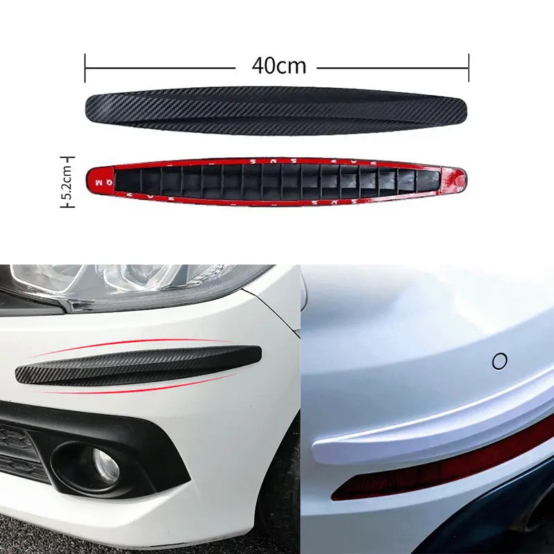 AM-68 Bumper Guard Stiker Pelindung Bemper Mobil Car Bumper Protector Anti Stratch Anti Lecet Cocok Semua Mobil 1