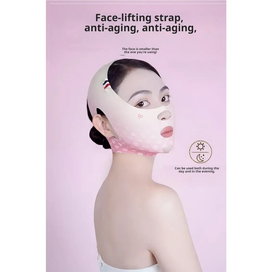 Mask V face bandage tighten nasolabial folds Facial lifting mask