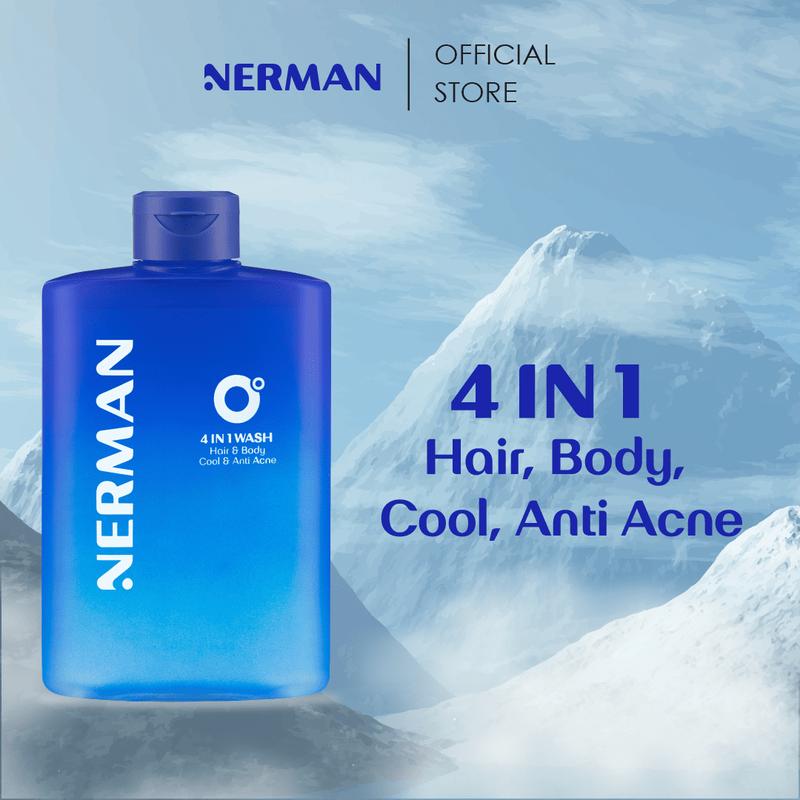 Nerman - 4in1 : Hair, Body, Cool, Anti-Acne 330g - Shop | Tokopedia