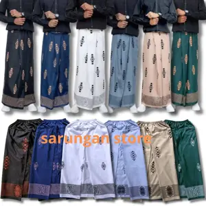 Sarung couple ayah instan dan anak instan motif sarwon usia 2-13 tahun bahan halus nyaman di pakai