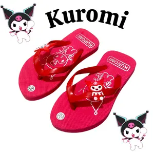 sandal jepit anak perempuan kuromi ukuran 21/35