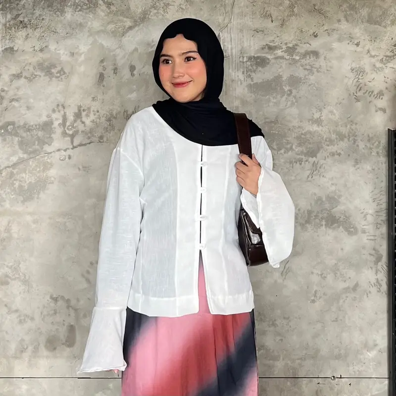 Aruna - Silmi Top Linen / Linen Shirt / Linen Top 1