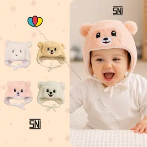 (SNI) Topi Bayi Bigaboo untuk Bayi - 2 Tahun / Anak Laki Laki Perempuan Baby Hat Hangat Menutup Telinga Beanie Hat Bonnet Import Cute Newborn Fawakids