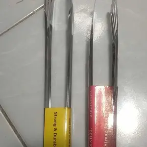 [BEC ] Capitan Makanan Stainless Steel / Pencapit Gorengan dan Kue Stainless Steel / Capitan Serbaguna