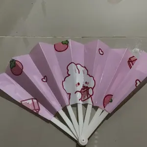 Kipas Tangan Lipat Motif Kartun Lucu AT0088