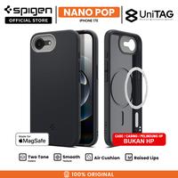 Gambar SPIGEN Case for iPhone 17e Nano Pop Magfit Softcase Matte Anti Shock Crack Casing - Mag Black dari Spigen Indonesia Kota Administrasi Jakarta Barat 1 Tokopedia
