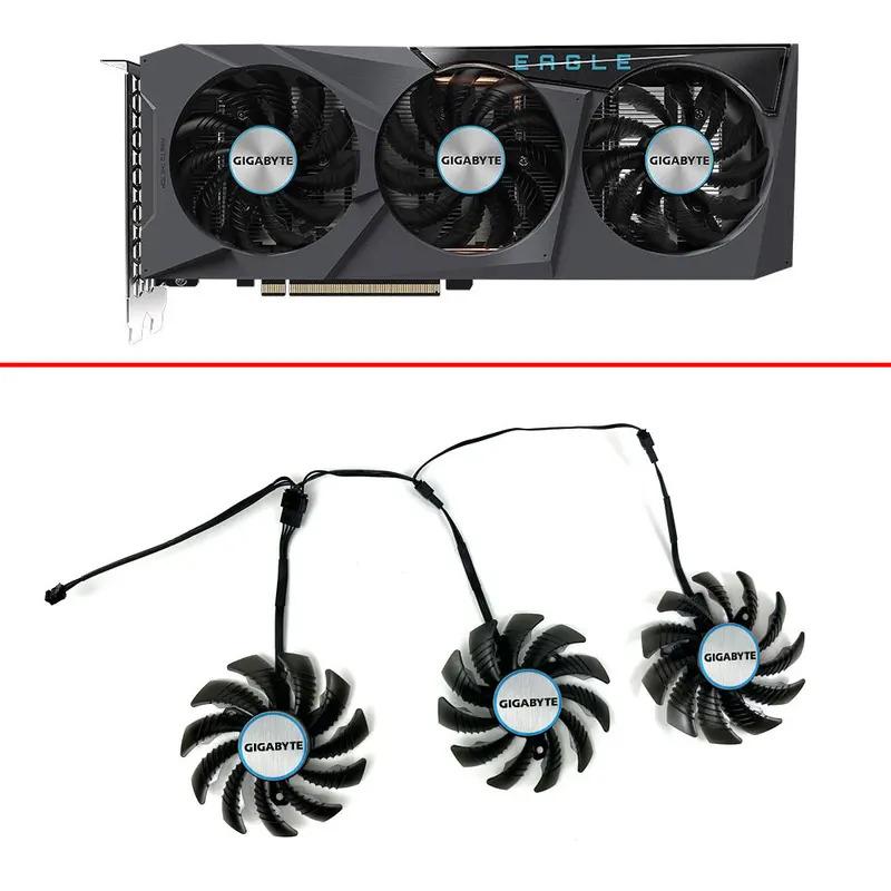 Quạt làm mát 78 mm cho Gigabyte GeForce RTX 3060/3070 , RTX 3060 Ti/3070 Ti, Ti…