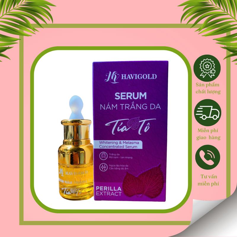 Serum nám tàn nhang đồi mồi Tía Tô Havigold 15gram Làm Đẹp Da Skincare Dưỡng Ẩm Da Chăm Sóc Da Chăm Sóc Da