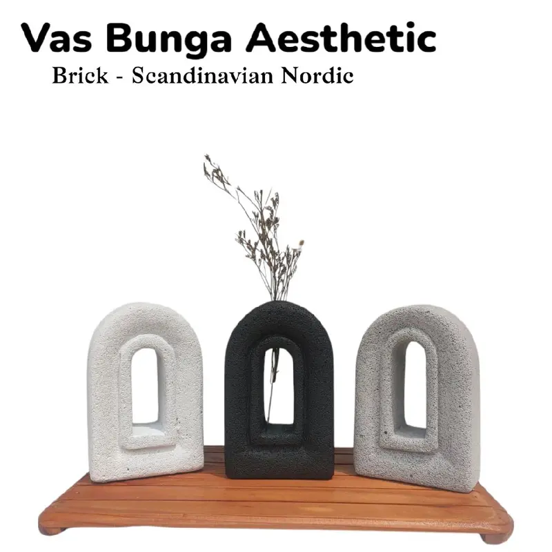 Vase Aesthetic Scandinavian Nordic VBK 012 - VAS BUNGA 1