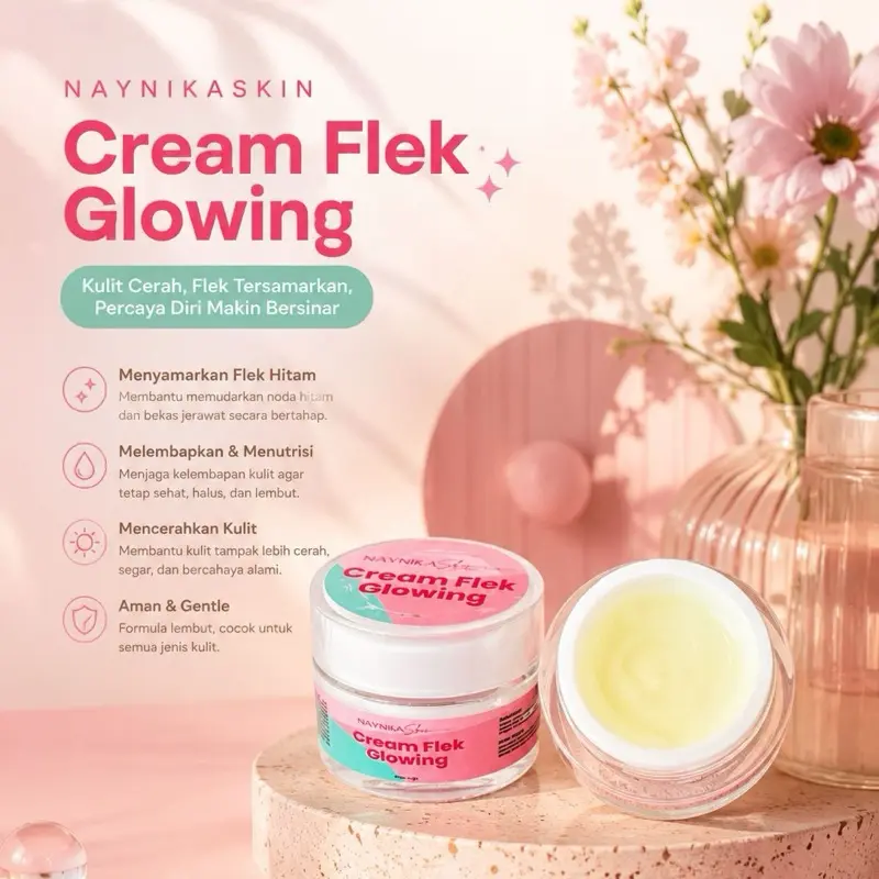 SALEP FLEK GLOW AMPUH PUDARKAN FLEK DAN MENGGLOWINGKAN WAJAH