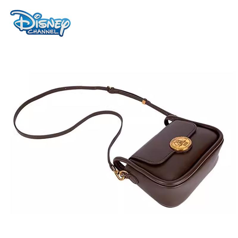 Túi Đeo Chéo Một Bên Vai Dễ Phối Đồ Mới, Disney Minnie Brownie, Túi Bánh Vuông Nhỏ Màu Nâu, Có Sẵn Thanh Toán Khi Nhận Hàng 5