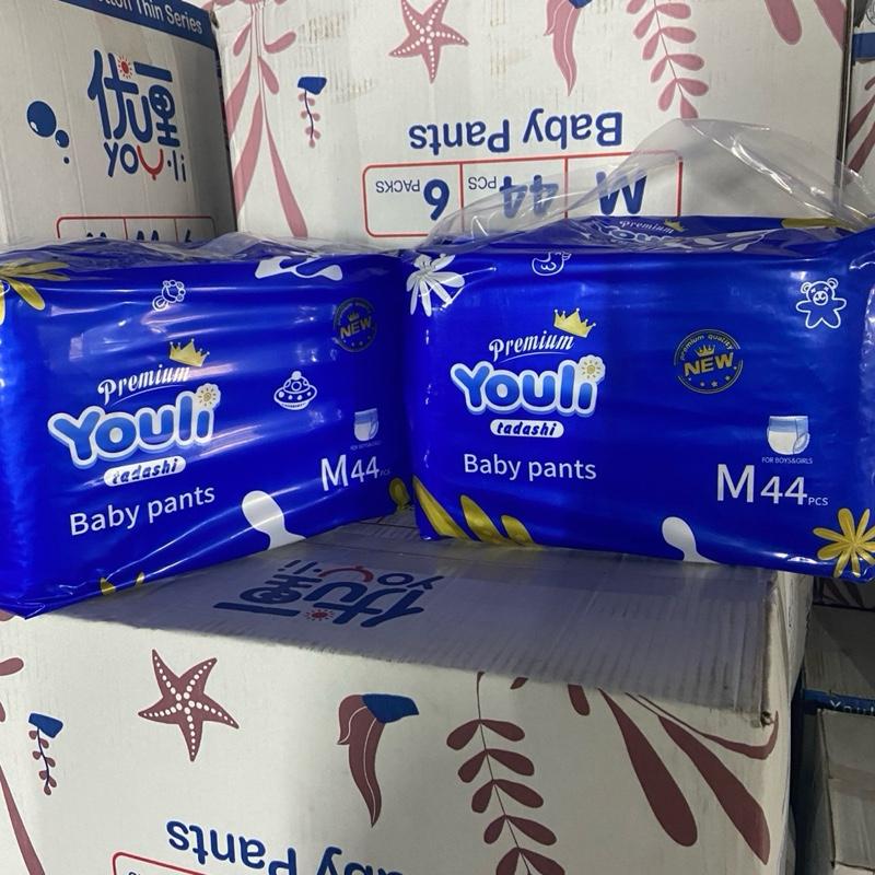Bỉm youli xanh đủ size cho các bé