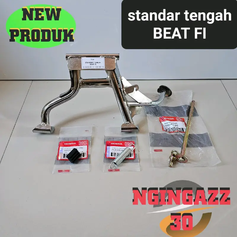 standar tengah beat fi beat esp scoopy fi warna chrome lengkap 0