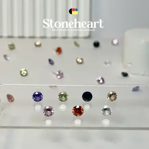 Stoneheart Berlian Labgrown Zircon laboratorium Earring anting keren Anti infeksi Medical Anti-alergi Keramik Biomimetic Ceramic Earring Hypoallergenic Earstud Retro Casual aksesoris wanita cantik elegan jewelry dr studs hoop putri asli piercing