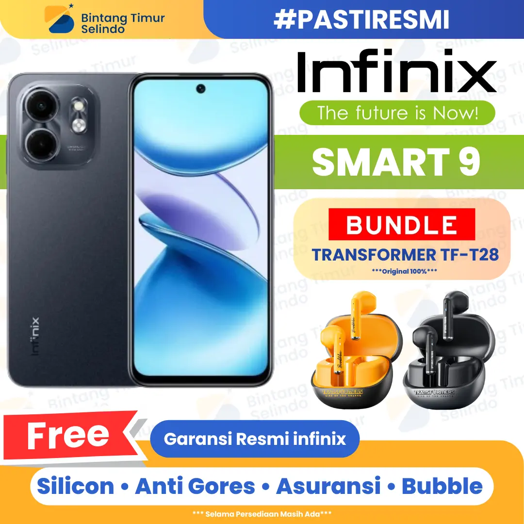 Infinix Smart 9 4GB+128GB Garansi Resmi 1 Tahun