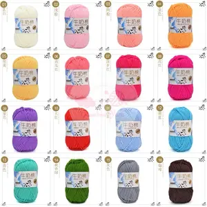 1-92 BENANG RAJUT KATUN SUSU IMPOR BIG PLY/ 5 PLY MILK COTTON YARN CROCHET