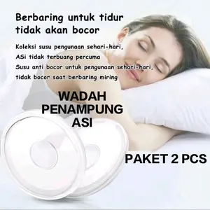 (PAKET 2 PCS) Wadah Penampung ASI Silicon / Penampung Tetesan ASI / Breast Shell / Breast Pad Silikon