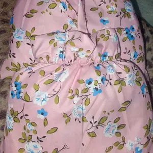 Mukena Anak 7-12 Tahun 2in1 Katun Motif Printing laser cutting Mewah Muslim