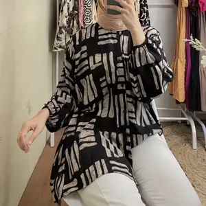 Kemeja Rayon Viscose Oversize Motif Marble Premium Oversize Jumbo Kemeja Jumbo Wanita