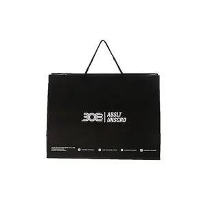 308 ABSLTUNSCRD - WL023 - PAPER BAG 308 - BLACK