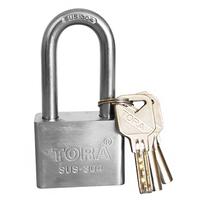 Gambar TORA Gembok Stainless 304 Premium Long 50 MM 4 Key Kuningan Chrome Double Blister dari Tora Official Shop Kab. Bandung 3 Tokopedia