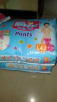 Product Review of [MURAH 2025] PAKET 3 BALL BABY HAPPY PANTS S40 M32 L28 XL26 XXL24 JUMBO 2 BALL S56 M48 L42 XL38 popok diaper bayi celana from E**y 0