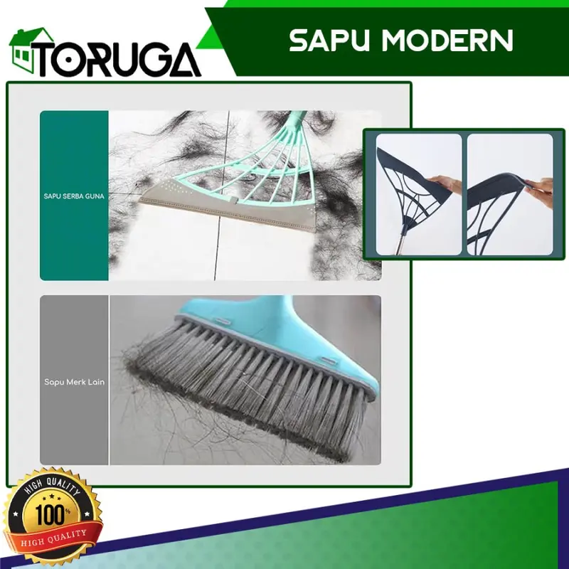Sapu Pel Magic Karet Korea Silikon Broom Magic Portable Praktis 3