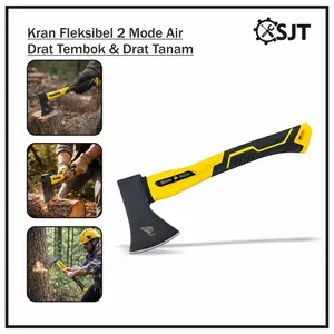 SJT - Kampak kayu Fiber 500 600 gr / Kapak Pemotong Kayu Kuat Dan Tajam