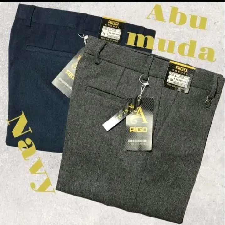 abu muda+biru navy