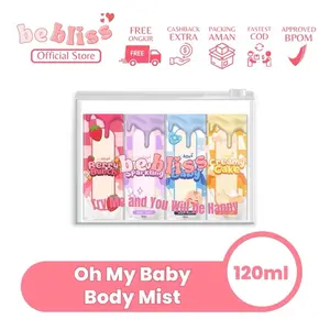 (SIAP KIRIM)Bebliss bundling bodymist parfume isi 4 120mL