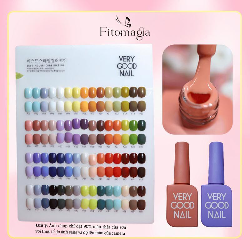 [GIÁ SỐC TRONG LIVE][TẶNG BASE & TOP] Set sơn VERYGOOD 60 màu FullBox + kèm bảng màu Nữ Women Sơn Gel
