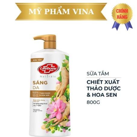 Sữa Tắm Lifebuoy Thảo Dược Hoa Sen 800GR