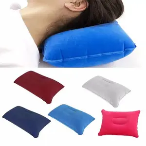 1 PCS Bantal Angin Inflatable Tiup / Bantal Angin Travel Camping Pesawat Outdoor / Travel Pillow Air Empuk Dan Ringan