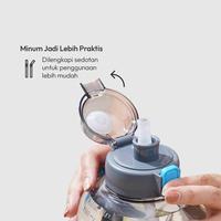 Gambar AZKO Kris Handy Botol Minum Tritan 1.5 Liter Tumbler Botol Air Tempat Minum Botol Minuman Water Bottle Tumbler Minum Tambler - Biru/Abu-abu dari AZKO ID Kota Administrasi Jakarta Pusat 3 Tokopedia