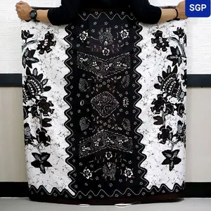 Sarung Batik dewasa Sarung Goyor Santri bahan rayon premium Printing motif bakaran