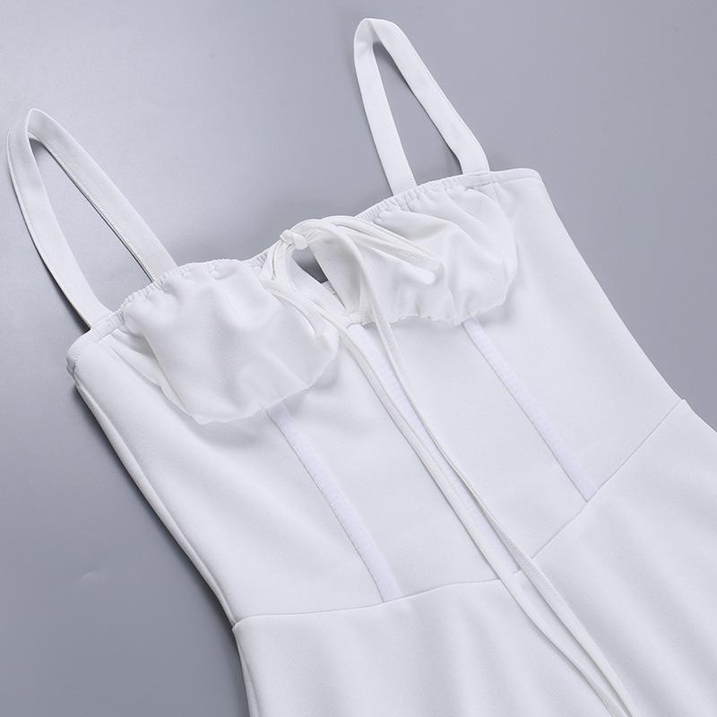 Product Introduction of Women's Spaghetti Strap Neckline with Lace Up Dress For Women Summer Casual Wear Womenswear Lingerie 4