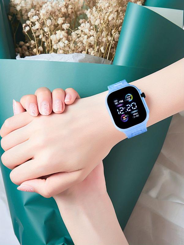 Product Introduction of Jam tangan sukan untuk lelaki dan wanita, selebriti internet, Fesyen sejuk, kadar denyutan jantung, unicorn, pelajar sekolah menengah rendah, jam tangan elektronik untuk perempuan Smart Watches 9