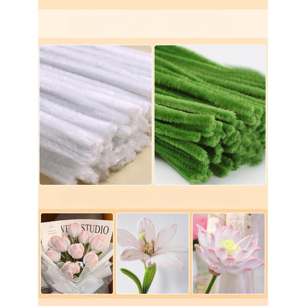 Kawat Bulu Mercy 30cm 100pcs | Pipe Cleaner Premium Gembul & Fleksibel | DIY Craft Warna Cerah Kawat Bulu Mercy 30cm 100pcs | Pipe Cleaner Premium Gembul & Fleksibel | DIY Craft Warna Cerah